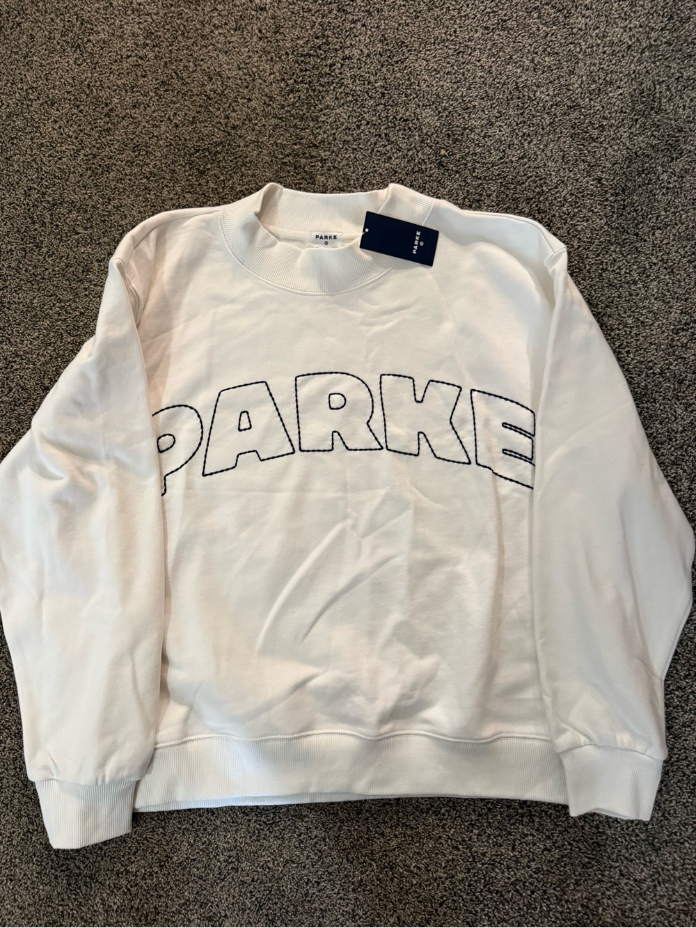 Parke x Target Mockneck NWT Cream L/XL